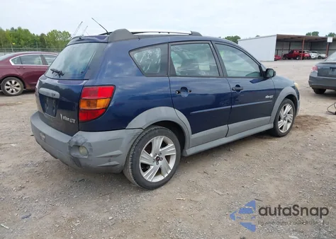 2004 Pontiac Vibe Gt z USA, uszkodzony, nr VIN 5Y2SN62L54Z445713